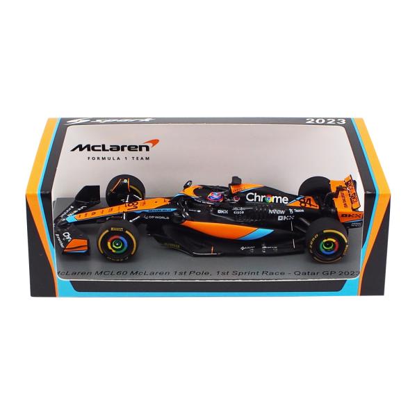 スパーク 1/43 マクラーレン F1 チーム MCL60 オスカー ピアストリ 2023年 カター...