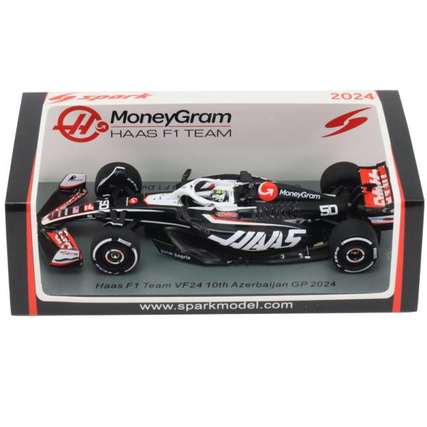 スパーク 1/43 マネーグラム ハース F1チーム VF-24 オリバー ベアマン 2024年 ア...