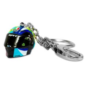 バレンティーノ ロッシ オフィシャル VR46 3D ヘルメット キーリング キーホルダー アクセサリー マルチカラー 公式 MotoGP バイク｜formula-sports