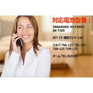 BT14 パナソニック KX-FAN55 BK...の詳細画像1