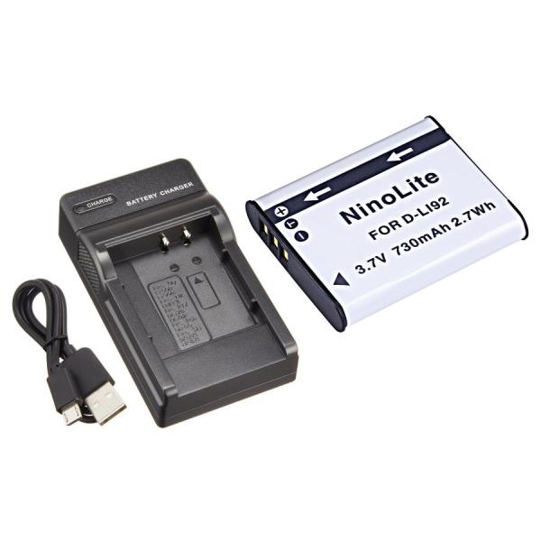 セットDC16 対応USB充電器 と OLYMPUS オリンパス LI-50B 互換バッテリー