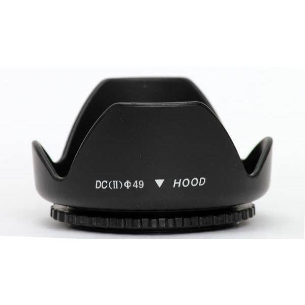 花形レンズフード径49mm 標準レンズ用 カメラレンズ保護