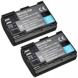 2個セット Canon キヤノン LP-E6互換バッテリーEOS 6D 5D Mark III 70D