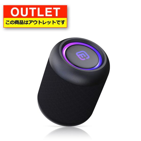 アウトレット スピーカー Bluetooth 防水 小型 おしゃれ 高音質 車 SDカード お風呂 ...