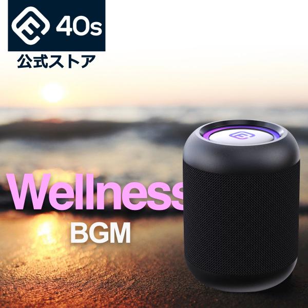ウェルネス BGM 音源付 スピーカー 高音質 Bluetoothスピーカー セラピー 免疫力 自律...