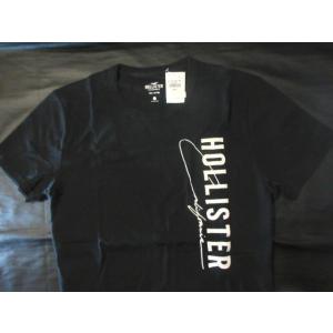 本物正規◆ホリスター◆Tシャツ アップリケ 0367-900■黒■新品/綿100％ HOLLISTE...