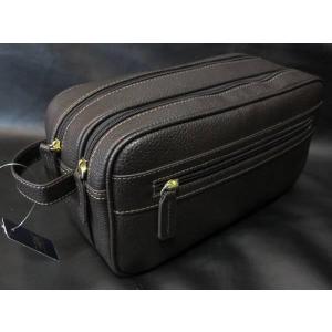 本物正規■ブルックスブラザーズ■レザー セカンドバッグ 茶 ■新品/２室｜fortlee