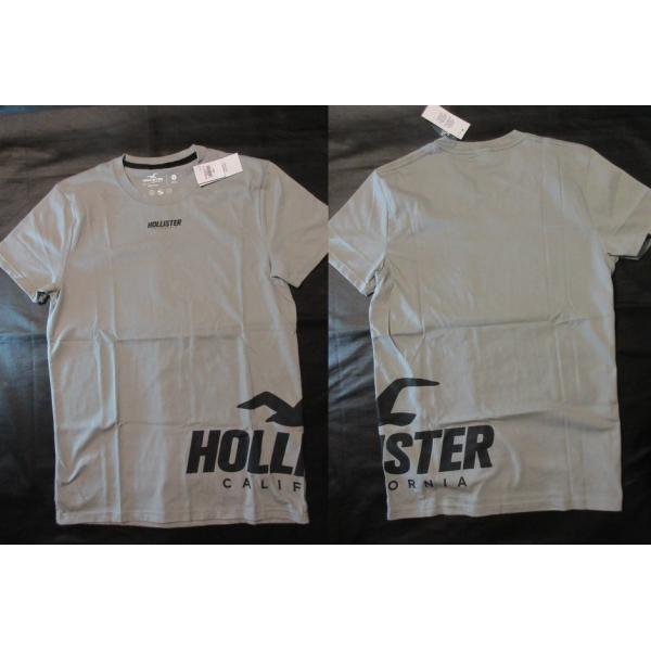 本物正規◆ホリスター◆Tシャツ 吸湿速乾■グレー■新品 0912-112 HOLLISTER