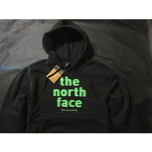 本物正規 ノースフェイス スウェット パーカー ELVIN VINTAGE HOODIE■黒 BLA...