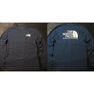 本物正規◆ノースフェイス◆長袖Tシャツ THROWBACK ■青■SHADY BLUE■EVOLUT...