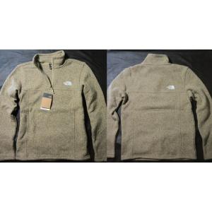 本物正規◆ノースフェイス◆厚手 ニット ハーフジップ フリース/TSILLAN 1/4ZIP■KHA...