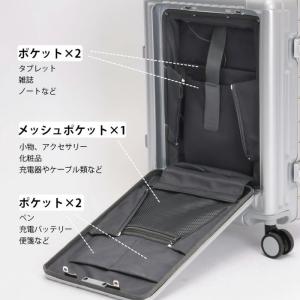 静音・超軽量 大容量 TSAロック付き キャリ...の詳細画像5