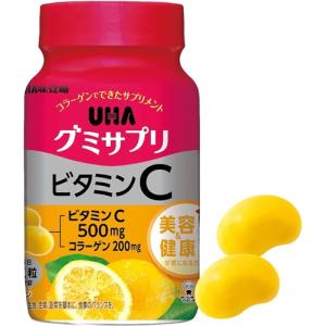 【健食】UHA グミサプリ ビタミンC 30日分 60粒｜fortress