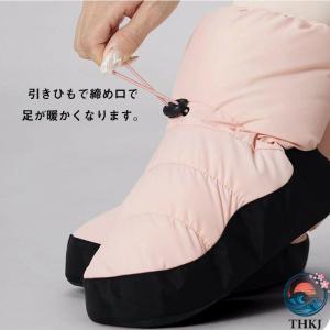 バレエシューズカバー ウォームブーツ 防寒 シ...の詳細画像5