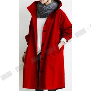 薄手 トレンチコート レディース ロング 30...の詳細画像4