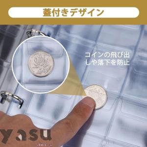 コインアルバム コイン収納 480枚収納可能 ...の詳細画像3