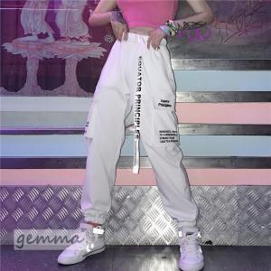 ボトムス カーゴパンツ ロゴ スポーティ ユニセックス