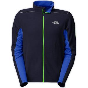 The North Face Men's TKA 80 Full Zip Jacket-Cosmic Blue/Honor Blue