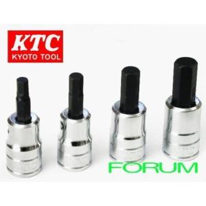 KTC 9.5sq. ショートヘキサゴンビットソケット 4点セット