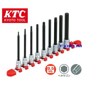 KTC NTQ4TA ネプロス 6.3sq.T型トルクスビットソケットセット[5コ組