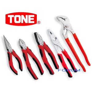 TONE  プライヤー5点セット ペンチ ラジオペンチ ニッパ