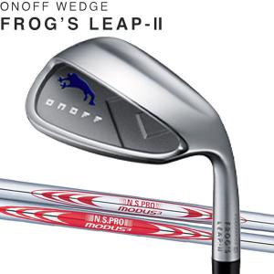 オノフ  フロッグス リープ2 ウェッジ [NS プロ モーダス] 105/125/120/130  N.S PRO MODUS3 　ONOFF LABOSPEC Frog's Leap-2｜forward-green