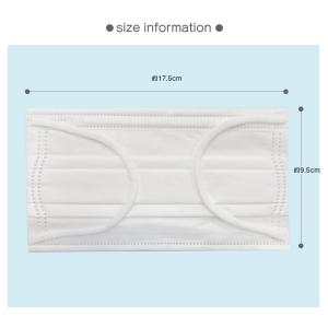 50枚入 マスク 1箱 プリーツマスク 日本製...の詳細画像5