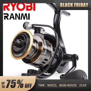 Ryobi ranmi ryスピニングリール塩水淡水釣りリール超軽量金属フレーム滑らかでタフな高速釣りリール｜fossettafossetta