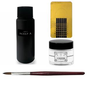 NaildeDanceアクリルリキッド&アクリルパウダー&スカルプブラシ 美品 アクリルリキッド 115ml 1本販売 #2 : four-leaf-clover - 通販
