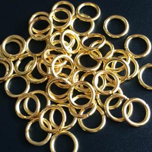 ニッケルフリー対応丸カン 4mm 5mm 6mm 8mm 10mm 約100個（1袋）販売 #4