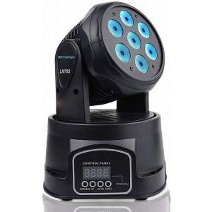 100W ムービングヘッドライト LED 回転DJ ライト Amazon.co.jp: SEBRUANC 100W ムービングヘッドライト LED 回転