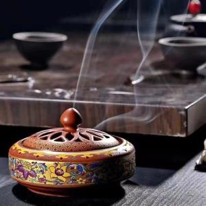 お香炉 アジアン ホルダー インテリア 蚊取り...の詳細画像1