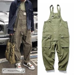 オーバーオール つなぎ サロペット アメカジ シンプル