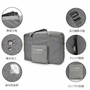 折り畳みバッグ 旅行バッグ 軽い レディース ...の詳細画像5