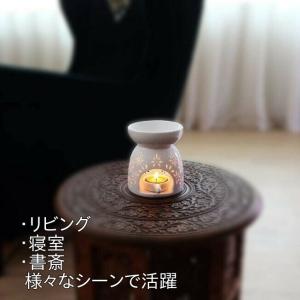 アロマポット 陶器 おしゃれ キャンドルホルダ...の詳細画像4