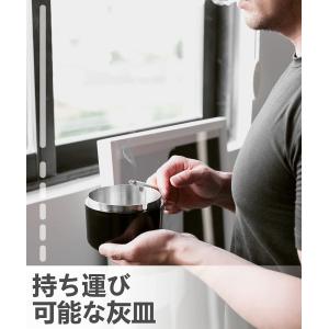 灰皿 おしゃれ 木製 ふた付き灰皿 大容量 蓋...の詳細画像5