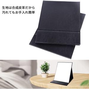 折立鏡 大きい 大きな鏡 化粧鏡 折立ミラー ...の詳細画像3