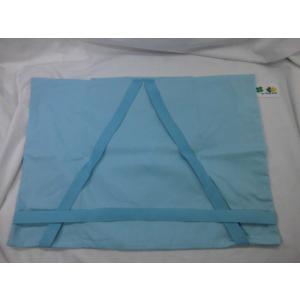 防災頭巾カバー ブルー 外寸約45x32cm ...の詳細画像1