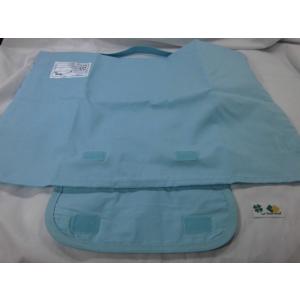 防災頭巾カバー ブルー 外寸約45x32cm ...の詳細画像2