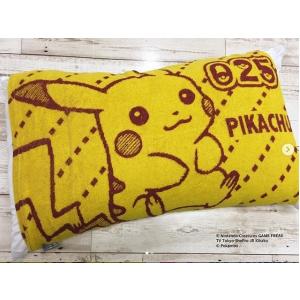 枕カバー ピカチュウ のびのび  アウトレット品 サイズ小 ポスト入れお届け タオル地 のびのび枕カバー 筒状 筒型 ポケモンキャラクター