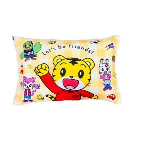 しまじろう 子供用 枕カバー 28ｘ39cm ポリエステル100％ 送料無料 他商品と同梱不可 しわ...