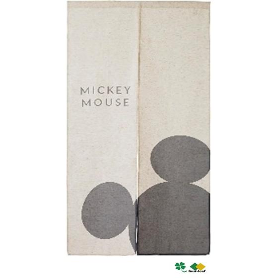 ミッキーマウス のれん 暖簾 幅85x150cm ポスト投函  送料無料 公式 キャラクター おしゃ...