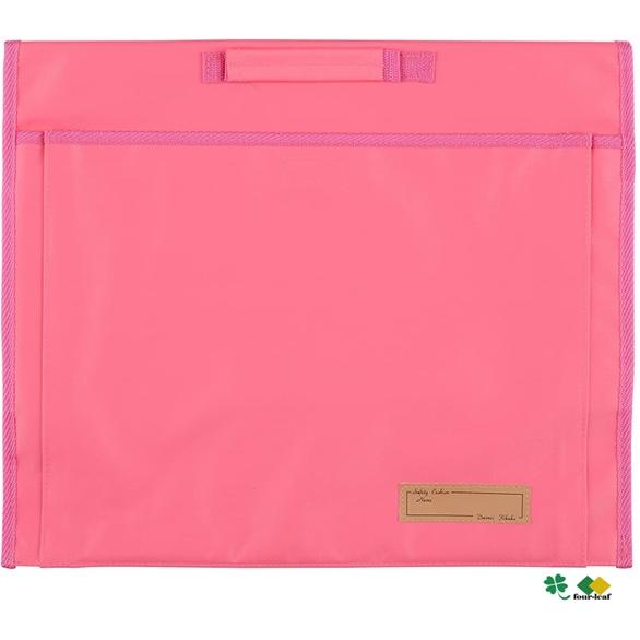 防災頭巾カバー 背もたれ　ピンク　持ち手付き アルミ加工防災頭巾専用カバー 品番90056 トップカ...