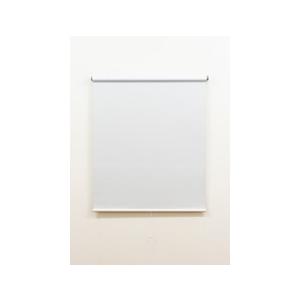 完売つっぱりタイプ ロールスクリーン　遮光生地 オフホワイト　幅90ｘ高さ180ｃｍ 北海道・沖縄・...