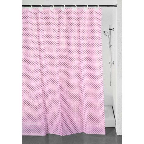 【販売終了】シャワーカーテン　ポスト入れお届け  ドット柄　幅140ｘ長さ150ｃｍ　送料無料　浴室...