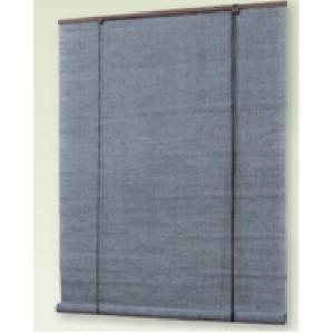 【販売終了】麻調 ロールスクリーン　ブルー　約 88ｃｍ×180ｃｍ　沖縄・離島不可　室内用  間仕...