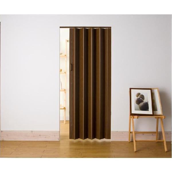 【販売終了】パネルドア コルタ 木目調　L5002　ダークブラウン 幅95ｘ高174cm 北海道・沖...