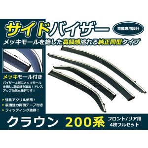 トヨタ クラウンクロスオーバー 純正サイドバイザー 1台分 2024年4月