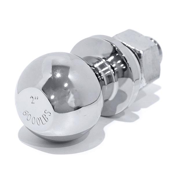 トレーラー用 スチール ヒッチボール 2インチ ネジ 25mm シャフト マリン ジェット スキー ...