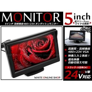 キャンター バックモニター(カービジョン)(三菱電機製)の5.6型液晶